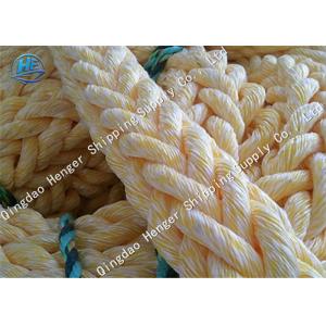 Professional Braided Polypropylene Rope Marine Supply White Color 12 Strands Filament Composite