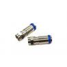 China RG59 RG58 Coaxial Cable Compression BNC Connector Nickel Plating wholesale