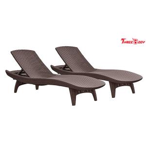 Meubles confortables Chaise Lounge, piscine extérieure Chaise Lounge Chairs de patio de meubles