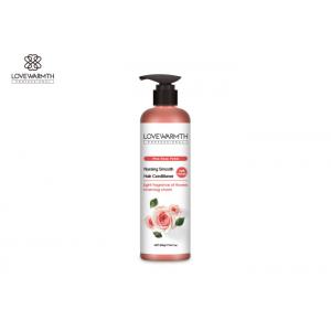 Nursing Hair Smoothing Conditioner , Pink Rose Hair Conditioner For Damage Hair