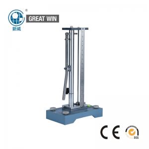 Vertical Rubber Testing Machine , 40MM Drop Height Rebound Resilience Tester