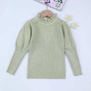 Wholesale Girl Sweater Warm Kids Pullover Top knitted sweater Girl's Sweaters Winter Clothes For Kids