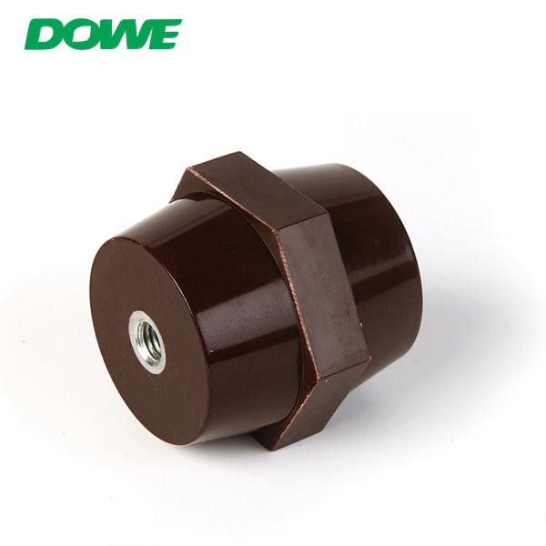 DOWE Busbar Standoff Isolator With Screw SEP6060 Custom Red Bus Bar Insulator Factories