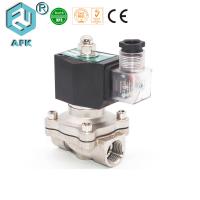 China Low Pressure Water Solenoid Valve 2/2 Way Stainless Steel 220V Direct Acting on sale