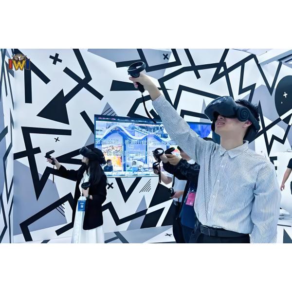 XR Space Game VR Arena with Immersive Effects and Interactive Gameplay