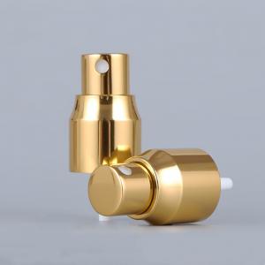 20mm 20 / 410 Aluminum Fine Mist Sprayer Pump Gold Perfume Face Mist Spray