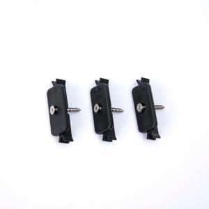 Raw Material PP Plastic Wpc Decking Floor Fastener with Stainless Steel Material Clips