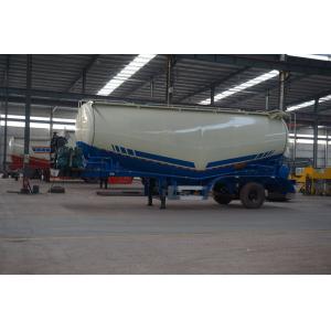 China 47cbm /60cbm powder tank car /ash semitrailer for sale .3 axle 60tons cement trank trailer supplier