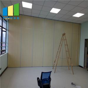 Hotel Acoustic Operable Partition Movable Fireproof Folding Partition Walls Door In Manila