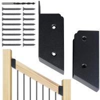 China 2x4 Stair deck railing bracket connector 30 Degree Wood deck railing Bracket on sale