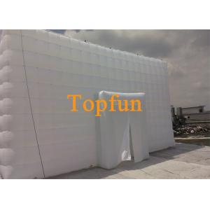 China Cube Inflatable Tent Air Structure / Inflatable White House Building Tent For Events supplier