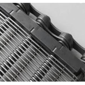China DIN JIS Stainless Steel Mesh Belt Wire Conveyor with Single Loop Edge supplier