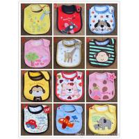 China Infant saliva towels 3-layer Baby Waterproof bibs Baby wear accessories kids cotton apron on sale