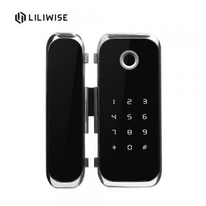 Smart Glass Door Lock WiFi Bluetooth APP Access Electronic Biometric Fingerprint