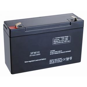 China 3FM10 M8 6V 10AH AGM Lead Acid Battery for Emergency Lighting supplier