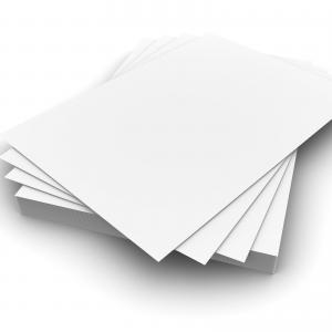 Craft Paper Ivory Board with One Side Coating from Base Weight 190-400GSM
