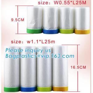 China Grave e drapeje, filme de máscara pré-gravar para a coberta de pintura automotivo, papel de máscara sortido, melhor mascaramento automotivo supplier