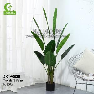 China Artificial Traveler's Palm Decorative Best Office Plants supplier