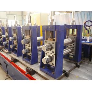 Cold Steel C Purlin Roll Forming Machine , Roofing Sheet Making Machine