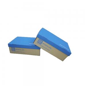 China CMYK Kids Shoe Packaging Box Folders Coated Paper For Gift supplier
