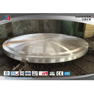Steel Forging Heat Exchanger Tube Sheet 16MnD / 20MnMo High Precision