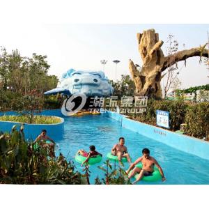 Giant Lazy Swimming Pool Commercial Water Park Equipment For Family