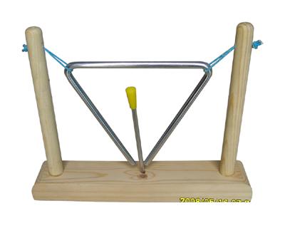 Kids' triangle with rack / Music Toy / Orff instruments / Promotion gift AG-TA7-1