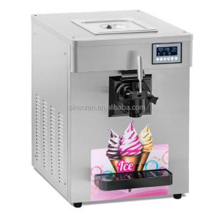 China Single Flavor Soft Ice Cream Machine Small Desktop Gelato Maker Ice Cream Maker Machine For Home supplier