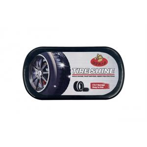 Tire Shine Sponge Brush Car Wheel Dressing Applicator Tire Gloss Polishing Wipe Care Waxing Pad Detailing