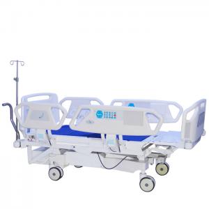 Mobile 41in H500 White Semi Folding Hospital Electric Basic Homecare Bed Nursing