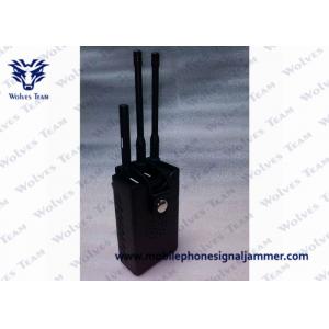 Portable RF Remote Control Jammer 315 / 433 / 868MHz Two Power Adapters