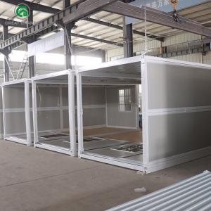 High Strength Steel Prefab Folding Container House Creative Workspace Foldable Architecture