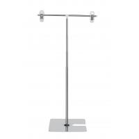 China Pop Counter Retail Sign Holders , Poster Holder Clip 220-800mm Height on sale