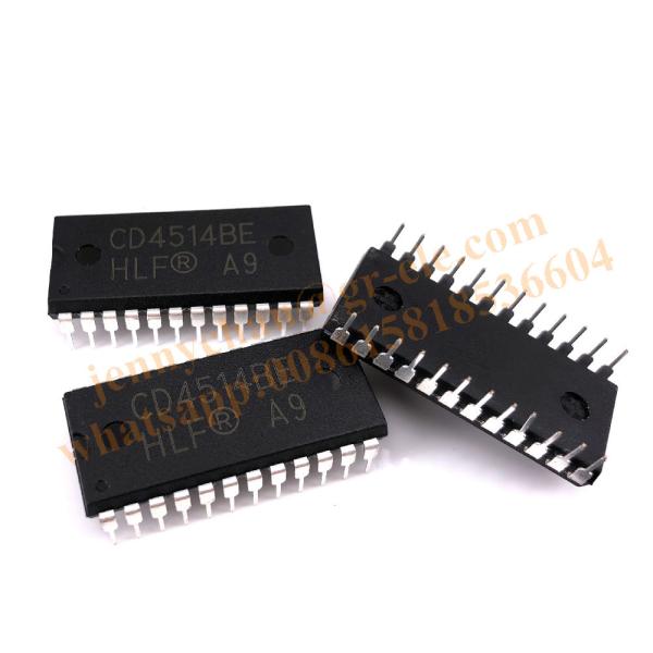 New original CD4514BE DIP24 logic chip signal switch chip