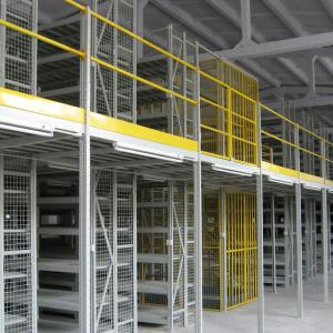 China カスタマイズ可能なメザニンラックシステム 倉庫保管ラック 粉体塗装 wholesale