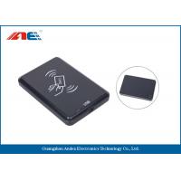 China 13.56 MHz Desktop Contactless RFID Reader Writer, USB Interface RFID Chip Readers 46g on sale