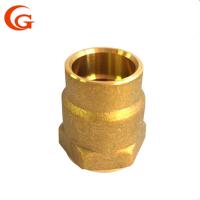 China JIS CNC Lead Free Brass Fittings Hexagonal Connection OEM Services on sale