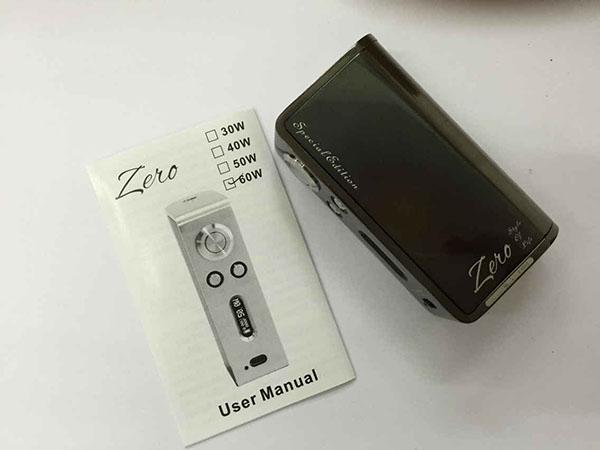 China Supplier Geeco Zero Mod 60W high quality Zero sx Mod with Temp Control