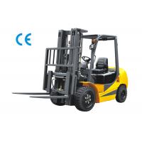 China 2500kg Four Wheel Forklift Gas Powered With Three Stage Mast Lift Height 6m on sale