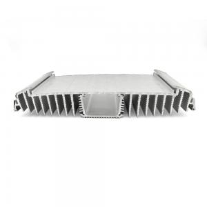 China LED Growing Lighting Aluminum Housing Heat Sink Extrusion Profiles Anodizing Clear supplier