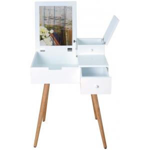 Perfect Quality Dressing Table Design With Removable Drawer In Solid Wood