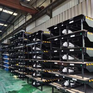 China 25000LBS Push Button Hydraulic Loading Dock Leveler supplier
