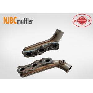 China toyota catalytic converter cost fit Land Cruiser 409/304 stainless steel welding exhaust manifold from NJBC auto parts wholesale