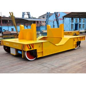 China Ageing Furnace Material Transport Liquid Steel Ladle Transfer Bogie With Weighing System Electronic Scale supplier