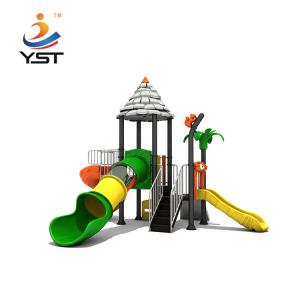 YST-19117 Children Plastic Playground Slide Equipment Garden Outdoor Anti Static