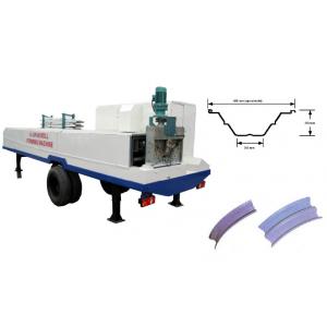 China Curving Roof Roll Bending Machine , Metal Roller Bender For K Span Arched Panel supplier