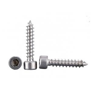 China Stainless Steel Self Tapping Hex Head Metal Screws For Drilling Equipment supplier