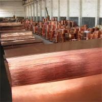 China Red 4mm Thickness Copper Sheet Plate TP2 C12000 Grade ASTM Standard Customized Size on sale