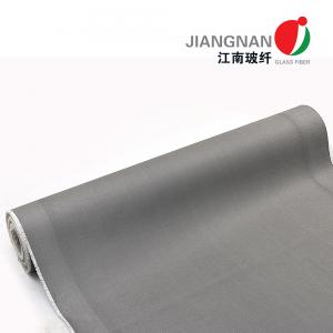 China 0.65mm 650 Stainless Steel Wire Reinforced Polyurethane CoatedFiberglass Fiber Glass Cloth for Fireproof Curtain supplier