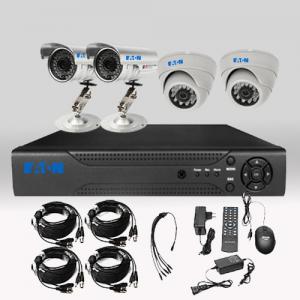 China DIY Security 4CH AHD DVR 1200TVL 720P 1.0MP HD Security Camera Surveillance System supplier